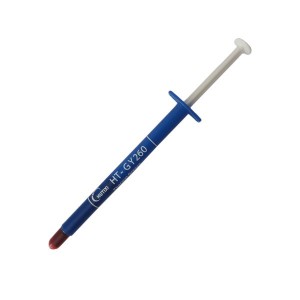 خمیر سیلیکون سرنگی خاکستری هاتیکسی مدل HT-GY260 وزن ۱ گرم