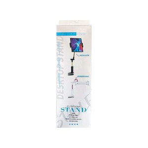 پایه نگهدارنده گوشی و تبلت گیره‌ای تک مفصل مدل HT-093 (استند بازویی رو میزی و لبه تخت)2