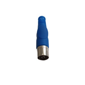 فیش مادگی آنتن تلویزیون مدل پیچی قاب پلاستیکی (کانکتور RF مادگی کواکسیال)2
