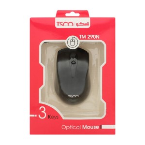 ماوس باسیم تسکو (TSCO) مدل TM 290N با حسگر اپتیکال دقیق و طراحی متقارن2
