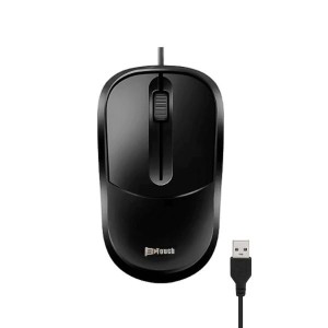 ماوس باسیم بی تاچ (B Touch) مدل T-100 با حسگر اپتیکال 1000 DPI و طراحی ارگونومیک متقارن