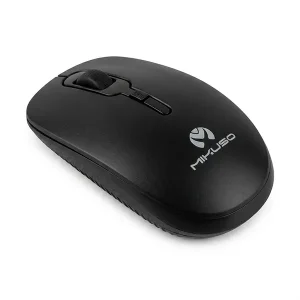 ماوس بی‌سیم میکوسو MIKUSO مدل MOS-W085 با دقت متغیر 800 تا 1600 DPI و دانگل نانو 2.4GHz رنگ مشکی3
