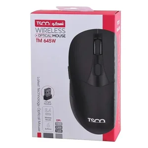 ماوس بی‌سیم تسکو TSCO مدل TM 645W با ۶ کلید و دقت متغیر 1600 DPI3