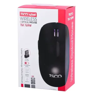 ماوس بی‌سیم شارژی تسکو مدل TM 769W با درگاه Type-C و دقت 1600 DPI5