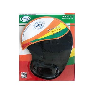 ماوس پد طبی ژله‌ای آرمو مدل P-200 با استراحتگاه مچ2