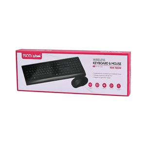 ست کیبورد و ماوس بی سیم تسکو مدل TKM 7023W2