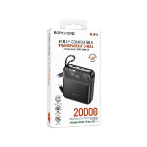 پاوربانک ۲۰۰۰۰ میلی‌آمپر بروفون مدل BJ64A (شارژ سریع 22.5 وات) 3