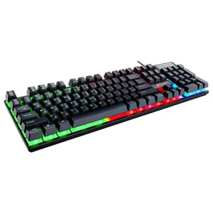 کیبورد مخصوص بازی سیمی ایلون Eleven مدل GK101 با نورپردازی RGB 2