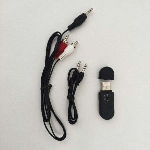فرستنده بلوتوث صدا تسکو مدل BT 103 مناسب تلویزیون و کامپیوتر به همراه کابل AUX و RCA3