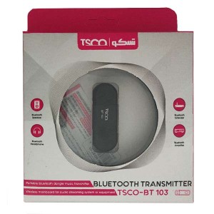 فرستنده بلوتوث صدا تسکو مدل BT 103 مناسب تلویزیون و کامپیوتر به همراه کابل AUX و RCA2