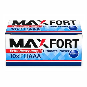 باتری نیم‌قلمی مکس‌فورت (Maxfort) مدل Extra Heavy Duty بسته ۴ عددی 2