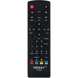 گیرنده دیجیتال دنای (Denay) مدل STB-1034H با پشتیبانی از فرمت HEVC (H.265) و کیفیت Full HD 2