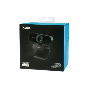 وب کم با کیفیت رپو (Rapoo) مدل C260 با رزولوشن Full HD 1080P و میکروفون داخلی نویزگیر 3