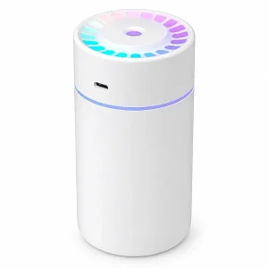 دستگاه بخور سرد و رطوبت‌ساز رومیزی Imboxx مدل DHC-HUM-01 با نورپردازی RGB پورت تایپ سی 2