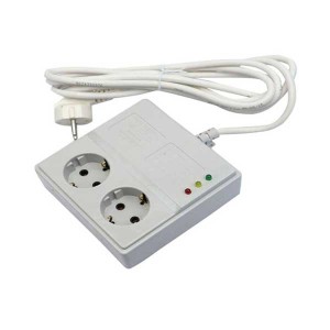 محافظ برق 2 خانه پارت الکتریک مدل 767 ارت دار کابل 1.8 متری مخصوص یخچال و فریزر