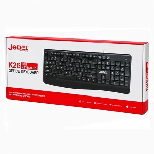 کیبورد باسیم جیدل مدل Jedel K26 با حروف فارسی 2