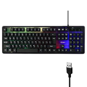 کیبورد گیمینگ باسیم دی نت مدل D-net DT-997 با نورپردازی RGB