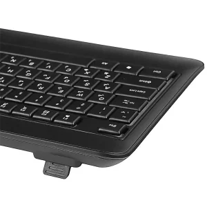 کیبورد گیمینگ باسیم پی نت مدل P-net KB-1400 با نورپردازی RGB 3