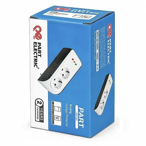محافظ ولتاژ برق دو خانه یخچال و فریزر دیواری پارت الکتریک کد 2834 (مدل 853)4
