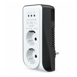 محافظ ولتاژ برق دو خانه یخچال و فریزر دیواری پارت الکتریک کد 2834 (مدل 853)