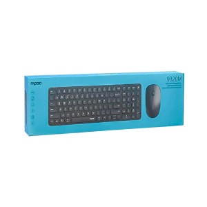 کیبورد و ماوس بی سیم رپو مدل 9320M چند حالته (Multi-Mode)3