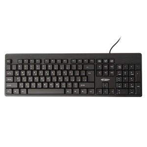 کیبورد سیم دار دی نت پلاس مدل DT-993 با حروف فارسی حک شده
