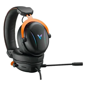 هدست گیمینگ رپو مدل VH350S با صدای فراگیر مجازی ۷.۱ کاناله و نورپردازی RGB2