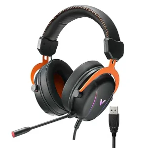 هدست گیمینگ رپو مدل VH350S با صدای فراگیر مجازی ۷.۱ کاناله و نورپردازی RGB