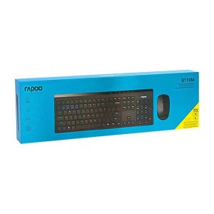 کیبورد و ماوس بی سیم و بلوتوث رپو مدل 8110M با قابلیت اتصال همزمان Multi-Mode2