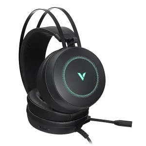 هدست گیمینگ رپو مدل VH160S با صدای فراگیر مجازی ۷.۱ کاناله، موتور ویبره و نورپردازی RGB3