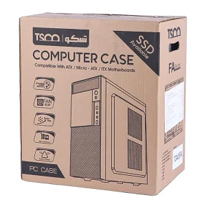 کیس کامپیوتر تسکو مدل TC 4486 FA سازگار با مادربردهای ATX و ITX با پورت پرسرعت USB 3.0