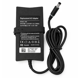 شارژر لپ‌تاپ دل ۹۰ وات اسلیم سوکت سوزن‌دار (Dell 19.5V 4.62A Slim)2