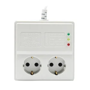 محافظ برق دو خانه یخچال ارت دار پارت الکتریک مدل 904 کابل 5 متری2