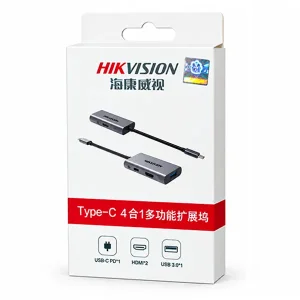 تبدیل 4 کاره تایپ سی هایک ویژن HIKVISION مدل DS-1DS05 اورجینال3