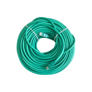 کابل پچ کورد شبکه Cat6 دی نت طول 30 متر سبز2