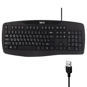 کیبورد با سیم تسکو مدل TK 8043