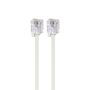 کابل تلفن سوکت دار RJ11 مدل 052 طول 1 متر