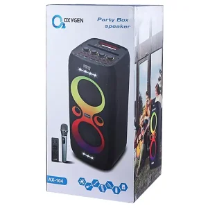 اسپیکر پارتی باکس 80 وات اکسیژن مدل AX-1049