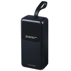 پاوربانک 30000 میلی آمپر ساعت اکسیژن مدل OX-120 توان 22.5 وات