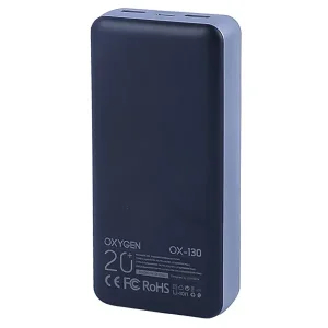 پاوربانک 20000 میلی آمپر ساعت اکسیژن مدل OX-130 توان 22.5 وات2
