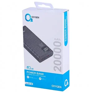 پاوربانک 20000 میلی آمپر ساعت اکسیژن مدل OX-180 توان 22.5 وات6