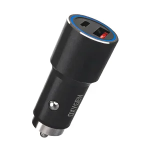 شارژر فندکی ۳۸ وات اکسیژن (Oxygen) مدل AC-07 (فست شارژ PD و QC3.0)
