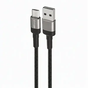کابل تبدیل USB به Micro-USB اکسیژن (Oxygen) مدل LX-1 جریان 3 آمپر طول 1 متر