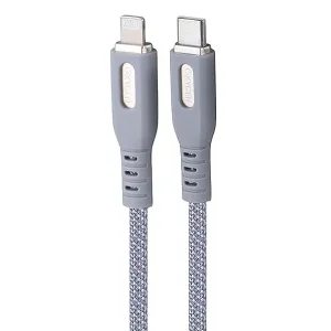 کابل تبدیل Type-C به لایتنینگ اکسیژن (Oxygen) مدل LX-27 توان 30 وات طول 1 متر