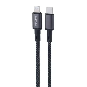 کابل تبدیل Type-C به لایتنینگ اکسیژن (Oxygen) مدل LX-33 توان 30 وات