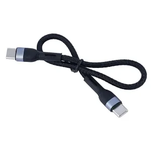 کابل تبدیل Type-C به Type-C پاوربانکی اکسیژن (Oxygen) مدل LX-40 توان 60 وات طول 30 سانتی‌متر2