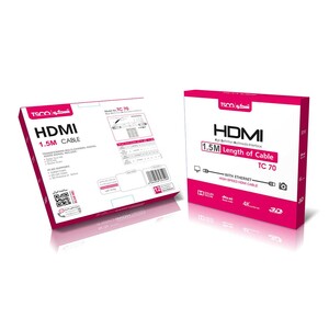 کابل HDMI تسکو مدل TC 70 به طول 1.5 متر