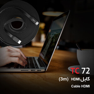 کابل HDMI تسکو مدل TC 72 به طول 3 متر