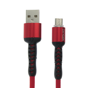 کابل تبدیل USB به MicroUSB اکسیژن مدل LX7 طول 1 متر
