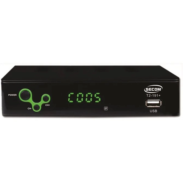 گیرنده دیجیتال تلویزیون سیکام مدل +DVB-T2-191 با پشتیبانی از Full HD